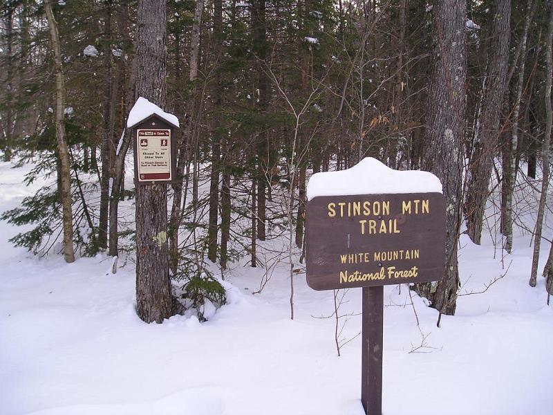 Stinson (2).JPG - We arrived at the trailhead fairly quickly only to find nobody has broken out the trail since the last snowfall earlier in the week.